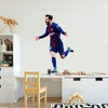 Naklejka na ścianę Messi biegnie po zdobytej bramce 90 cm na 60 cm 