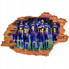 Naklejka na ścianę 3D FC Barcelona wraca po strzelonym golu 90 cm na 60 cm