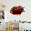 Naklejka na ścianę 3D SUPERMAN herb 90 cm na 60 cm